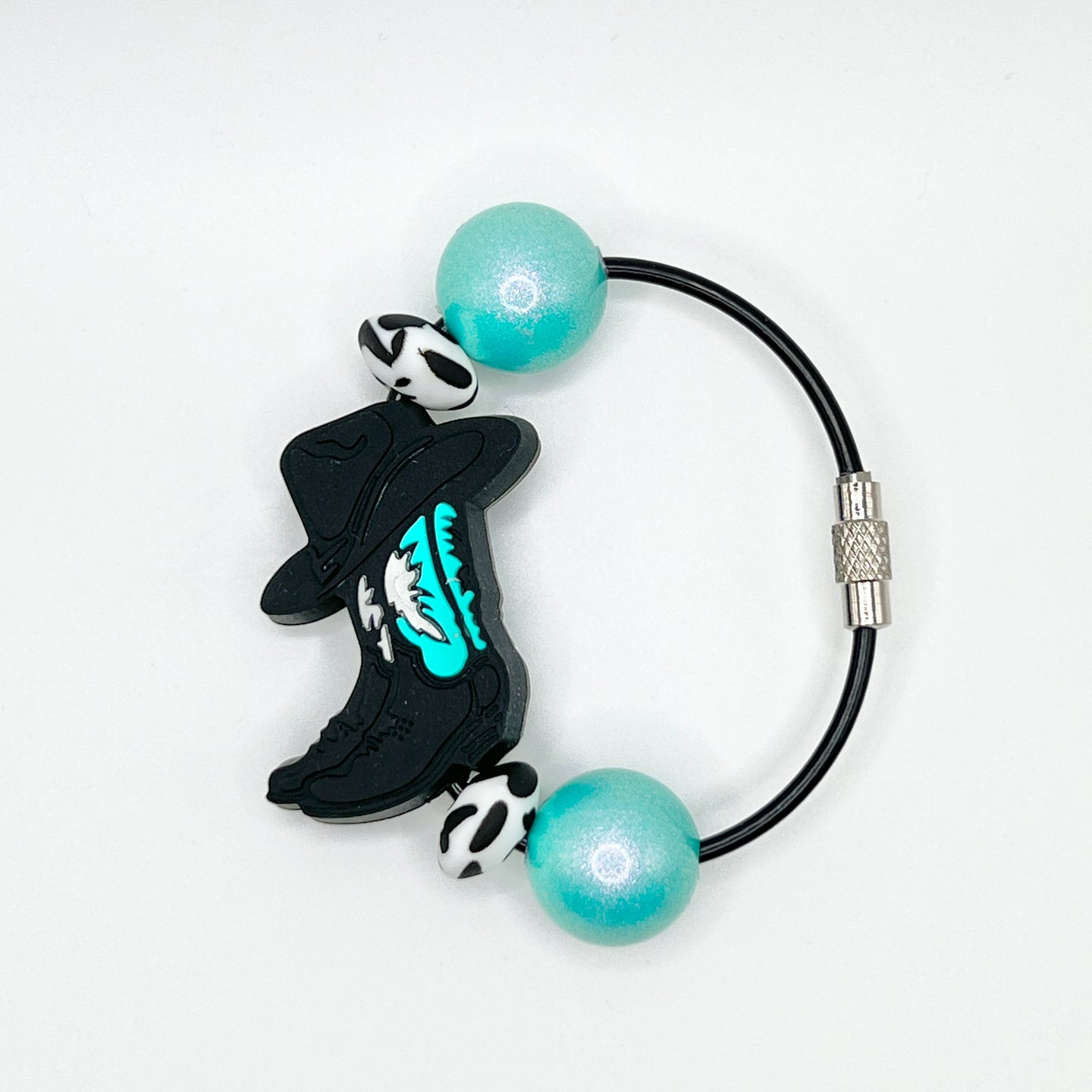 Western Boots Cup Charm